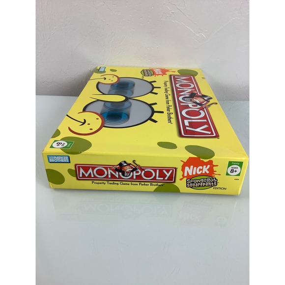 NEW open box Monopoly Nickelodeon SpongeBob SquarePants Edition * - Picture 7 of 12